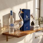 Hand Blown Grey Goose Inspired Glass Vodka Decanter Decoration