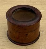 Victorian Treen Specimen Viewing Pot. 