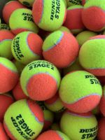 30 Used Tennis Balls. All Orange Pressureless  Fabulous Condition Great Value.