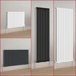 Oval Column Radiator Horizontal Vertical Heating Panel Single Double Rads UK