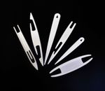 Proops Set of 6 Weaving Shuttles/Needles, Net Repair, Loom Accessories. S7825