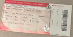 2010 Blackburn Rovers vs Manchester United Ticket Stub Premier League