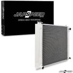 JAPSPEED TWIN CORE ALLOY 55mm SPORT RAD RADIATOR FOR NISSAN 300zx Z32 MANUAL