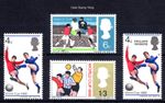 1966 Football World Cup Set Including Cup Winners Stamp Unmounted Mint MNH