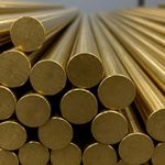 Brass Round Bar Rod 10mm - 80mm Multiple Sizes and Lengths available Grade CZ121