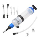 1500ml Oil Suction Syringe 1.5L Manual Oil Transfer Fluid Extractor Filling Pump