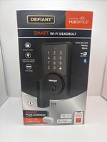 Defiant Compact Smart WiFi Electronic Deadbolt - Matte Black  BRAND NEW