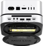 ORICO 40Gbps Docking Station for Mac Mini M4 w/ M.2 NVMe Enclosure USB4 8TB