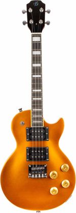 Centurion Tenor Electric Ukulele - Goldtop Ukulele Instrument Ukulele  ALMCENTEG