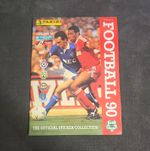 Near Mint 100% Complete Panini Football 90 Sticker Album Book 