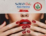 Safa One Nail Henna Red 6g Long Lasting Natural Nail Colour Alternative