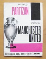 PARTIZAN BELGRADE v MANCHESTER UNITED European Cup Semi-Final 1965/1966
