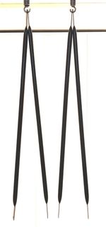 Garden swing replacement swing bars, hanging poles for swing seat IN BLACK 90X4