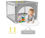 Baby Playpen, 35x35inch Small Playpen for Babies and Toddlers, Baby Playard NEW