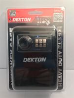 Dekton 3 Number Combination Key Safe Heavy Duty Robust Steel DT70102 (M228)
