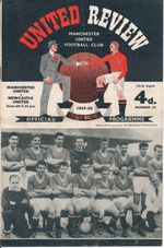 Manchester United v Newcastle United 1957/1958 - Munich Season - TOKEN INTACT!