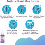 Peake Purple Pet Care Soothing Ear Cleaner For Dogs Relieve Irritation & Odour