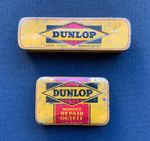Two Vintage Dunlop Repair Kit Tins