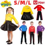 New Kids The Wiggles Costume Emma Lachy Anthony Simon Toddler Fancy Dress Outfit
