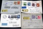 4 x Letter Austria, Airmail, Constantinople, Trieste Germany, Interesting