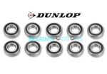 6202 2RS Dunlop Rubber Sealed Bearings 15mm X 35mm X 11mm - Pack of 10 Bearings