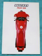 Ducati 906 Paso 1988-9 brochure