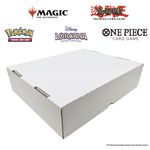 Trojan 3 x 4000 Count Trading Card Storage Box! Pokemon MTG Yugioh Match Attax