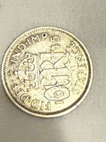 sixpence coins 1945