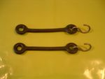 Ifor Williams Horse Trailer Rubber Partition Ties Holders with Hook