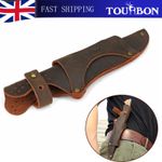 TOURBON Leather Knife Sheath Fixed Blade Protector Tool Belt Pouch Special Offer