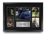 Paul Walker Signed Fast and Furious A3 Pre Printed Autograph Photo Memorabilia