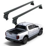 Ford Ranger Wiltrack (2022-2025) Bed Rack Cross Bars, Black