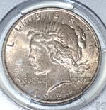 1924 Peace Dollar PCGS 62