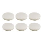 6pcs Wool Buffing Pads 6 Inch Polishing Pad Polishing Buffing Pad Hook and Loop