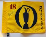 Rory McIlroy Signed Golf Pin Flag with Certificate of Authenticity (COA)  