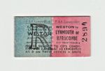 P & A Campbell Steamer Ticket Ilfracombe or Lynmouth to Weston