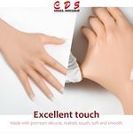 Realistic Silicone Glove Hand Skin Cover Scars Hand Sleeve Cosplay Crossdresser