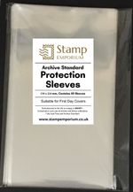 Royal Mail & Other Brands Modern First Day Cover Protective Sleeves, ARCHIVE STD