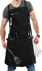 EcoZen Lifestyle Professional Chef Apron Heavy Duty Kitchen Cooking BBQ Catering