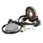 Magneto Stator+Voltage Rectifier+Gasket For Yamaha WR250F WR 250 F 2003-2006 T9
