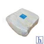 White Cotton Tshirt Rags Wiping Cleaning Polishing Rag Cloths Hosiery - HUMAC
