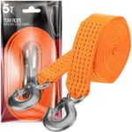 5 TONNE 5T 4M Tow Towing Pull Rope Strap Heavy Duty Road Recovery Car Van 4x4