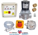 Gas Interlock System Kit Including Gas Solenoid Valve 1.1/4" (35mm)