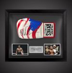 Framed Mike Tyson Hand Signed Reyes Boxing Glove With COA £425 Limited Stock
