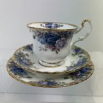 Royal Albert Moonlight Rose Tea Cup, Saucer & Side Plate Trio