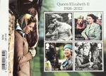 GB 2026 QEII BIRTH CENTENARY Stamp Miniature Sheet barcoded MNH, issue 21/04/26