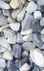 POLAR ICE Chippings 20mm 20kg Bag Decorative Garden VERY CLASSY