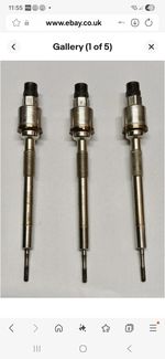 VAUXHALL OPEL 2.0 CDTI Diesel GENUINE Glow Plug 55590467 Insignia ASTRA Zafira C