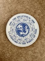 Limited Edition Shearings Millennium 2000 Fine Bone China Plate with Certificate