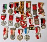 19  1950`s 1960`s SWISS Shooting Festival Medals.